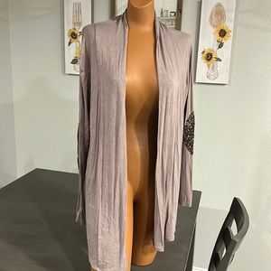 Sparkled Sleeved Duster